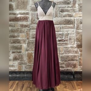 Embellished Long Gown